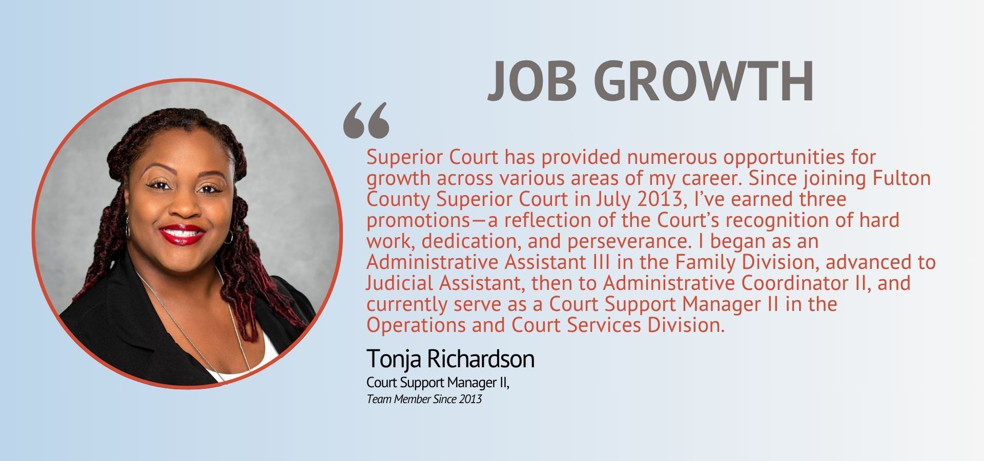 Tonja Richardson Testimonial