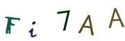 Image CAPTCHA