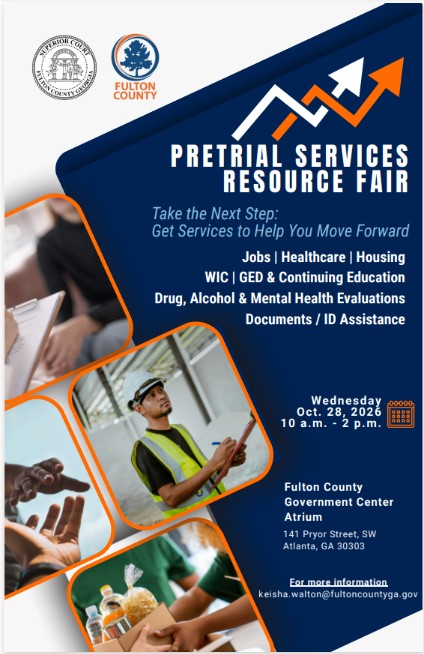 Date Set for Expanded Pretrial Services Resource Fair Image