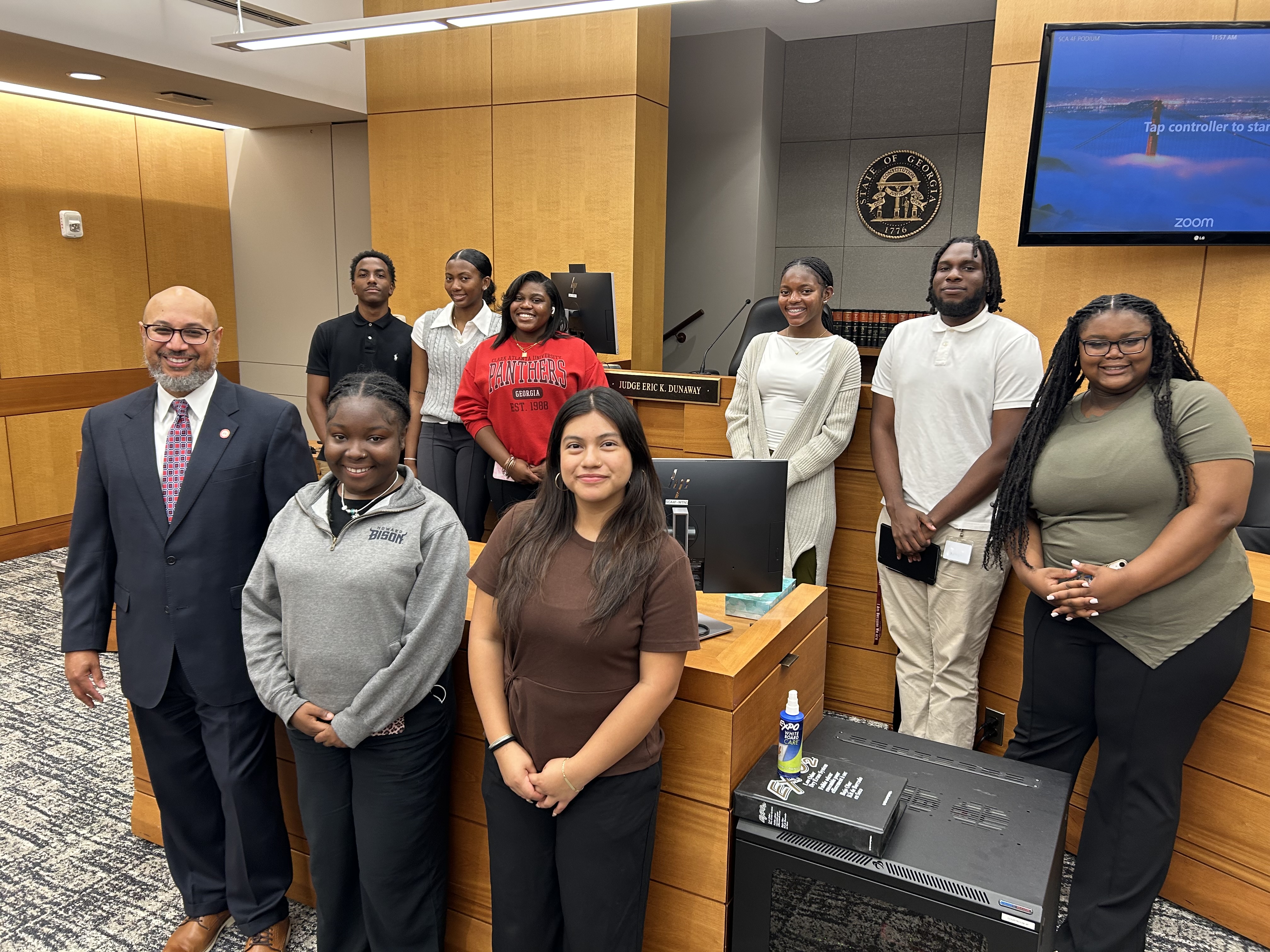 Sheriff's Interns Spend the Week at Superior Court